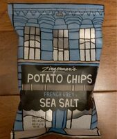 French grey sea salt potato chips