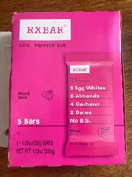 Protein bar, mixed berry