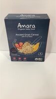 Organic Ancient Grain Cereal, Oats, Mango n' Strawberries