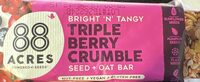 Triple Berry Crumble Seed + Oat Bar