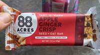 Tart 'N Warm Apple Ginger Crisp Seed + Oat Bar