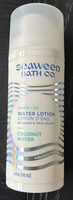 Melt-In Water Lotion