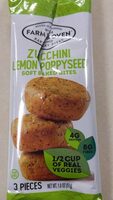 Zucchini lemon poppyseed soft bakes bites