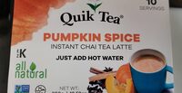 Pumpkin Spice Chai Latte tea