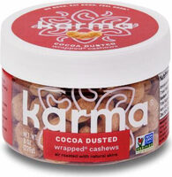 Cocoa Dusted Wrapped Cashews