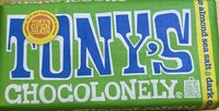Dark chocolate with almonds and sea salt