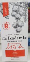 Unsweeteneded Barista Macadamia Milk
