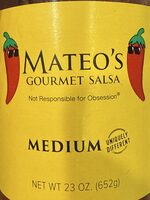 Mateo’s Gourmet Salsa (Medium)