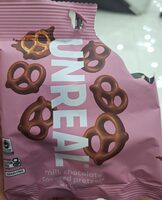 Milk chocolate covered pretzels