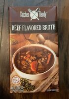 Kitchen ready naturally flavored beef broth