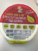 Organic Steel Cut Oatmeal With Red Quinoa