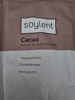 Soylent Cacao Powdered food Complete meal Formula v1.9