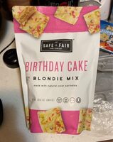 Birthday cake blondie mix