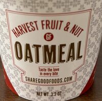 Harvest Fruit & Nut GF Oatmeal
