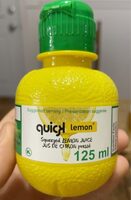 Jus de citron pressé