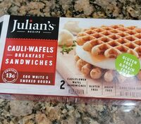 Cauli Wafels Breakfast Sandwiches