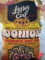 Crunchy Organic Corn Rings Superspace Hot Onion