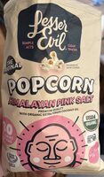 Popcorn, Himalayan pink salt