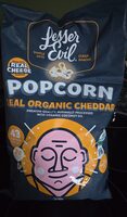Popcorn Real Organic Cheddar