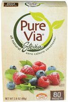 Stevia all natural zero calorie sweetener