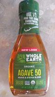 Organic blue agave & stevia blend
