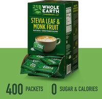 Stevia Leaf & Monk Fruit Natural Sweetener Blend