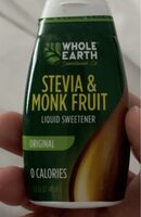 Stevia & Monk Fruit Liquid Sweetener Original