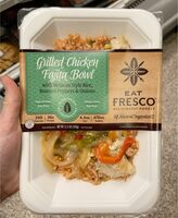 Grilled chicken fajita bowl