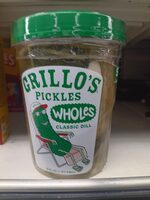 Grillo's Whole Dill Pickles