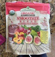 Organic fruit & vegetable smoothie blend: mediterranean medley