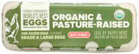 Organic and pasture raised eggs