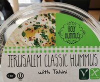 Jerusalem classic hummus