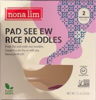 Pas See Ew Rice Noodles