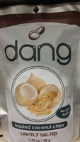 Toasted coconut chips