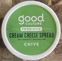Probiotic cream cheese spread