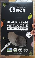 Black bean fettuccine