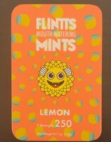 Flintts Mouth Watering Mints Lemon