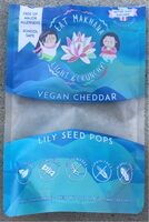 Vegan Cheddar Lily Seed Pops