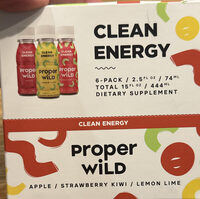 Proper Wild Clean Energy Shots