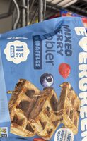 Mixed Berry Cobbler Mini Waffles