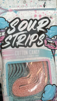 Sour Strips Cotton Candy