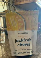 Ginger Turmeric Jackfruit Chews