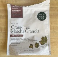 Activtaed Grain-Free Matcha Granola Cacao Mint