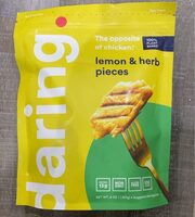 Daring Lemon & Herb Plant Chicken Pieces 8 oz