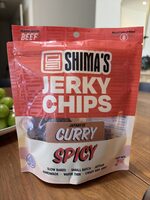 Jerky chips spicy Japanese curry