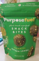 Matcha Lemon Snack Bites