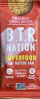Cinnamon Cookie Dough Superfood Nut Butter Bar