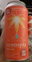 Zentopia peach tea