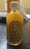 Turmeric elixir wellness shot