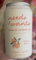 Sparkling superfruit tea